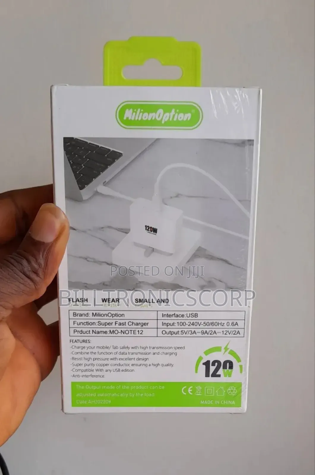 Milionoption Universal Quick Charger