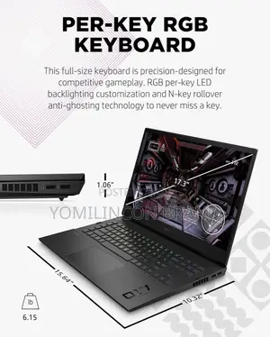 New Laptop HP Omen 17 32GB Intel Core I7 SSD 1T
