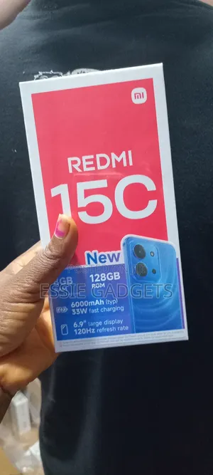 New Xiaomi Redmi 15C 4G 128 GB Blue