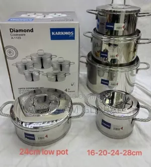 Korkmaz Turkish 10pcs Stainless Pot