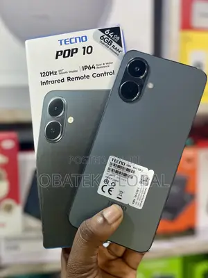 Tecno Pop 10 64 GB Black