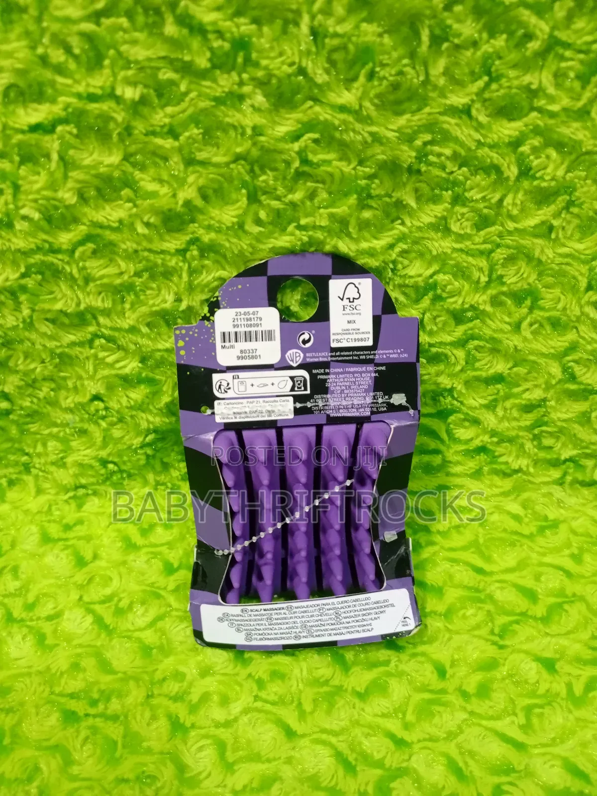 Silicon Hair Massager