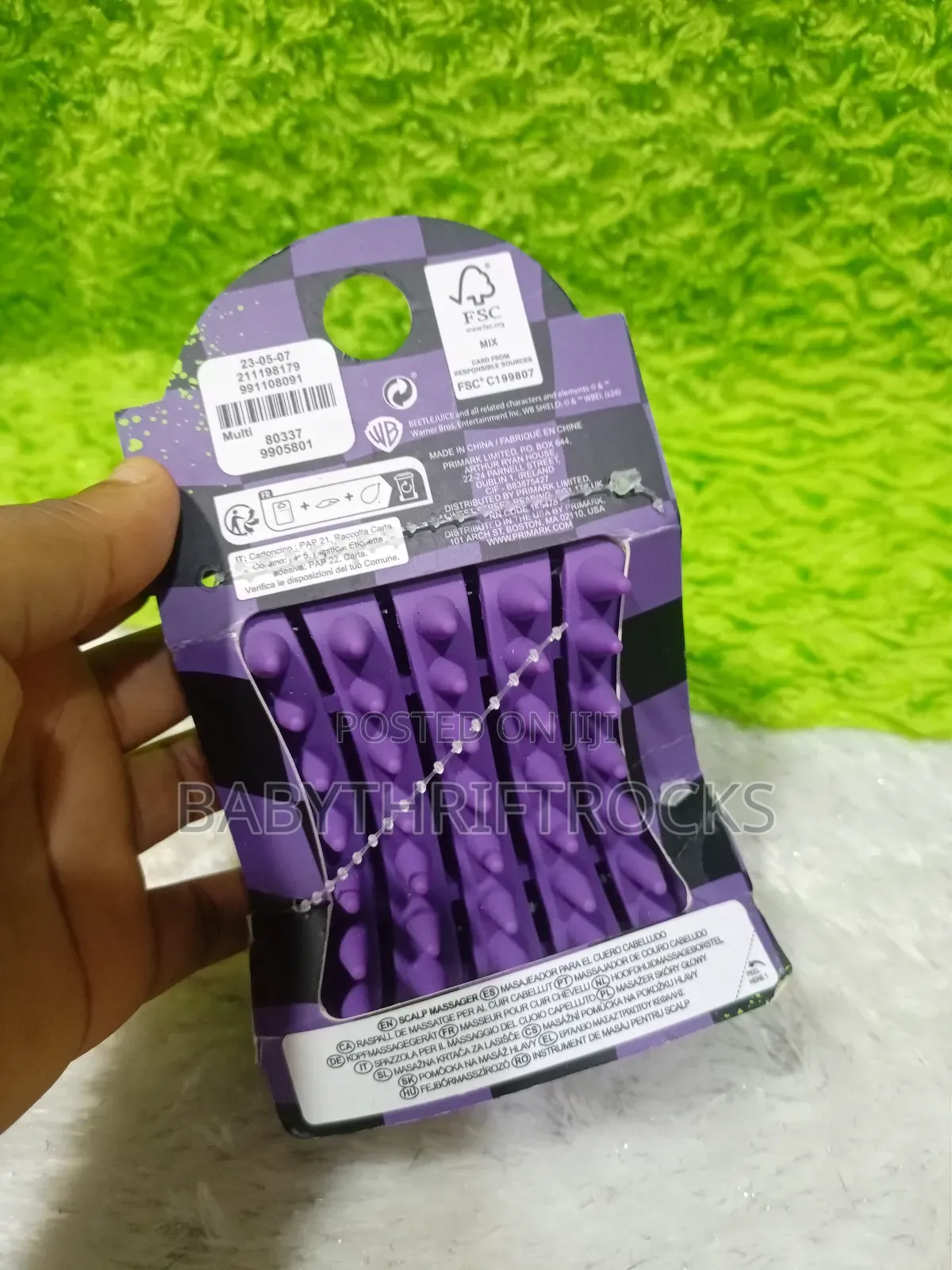 Silicon Hair Massager