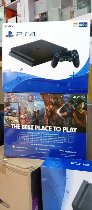Neatly Used Playstation 4 Slim Console 500gb