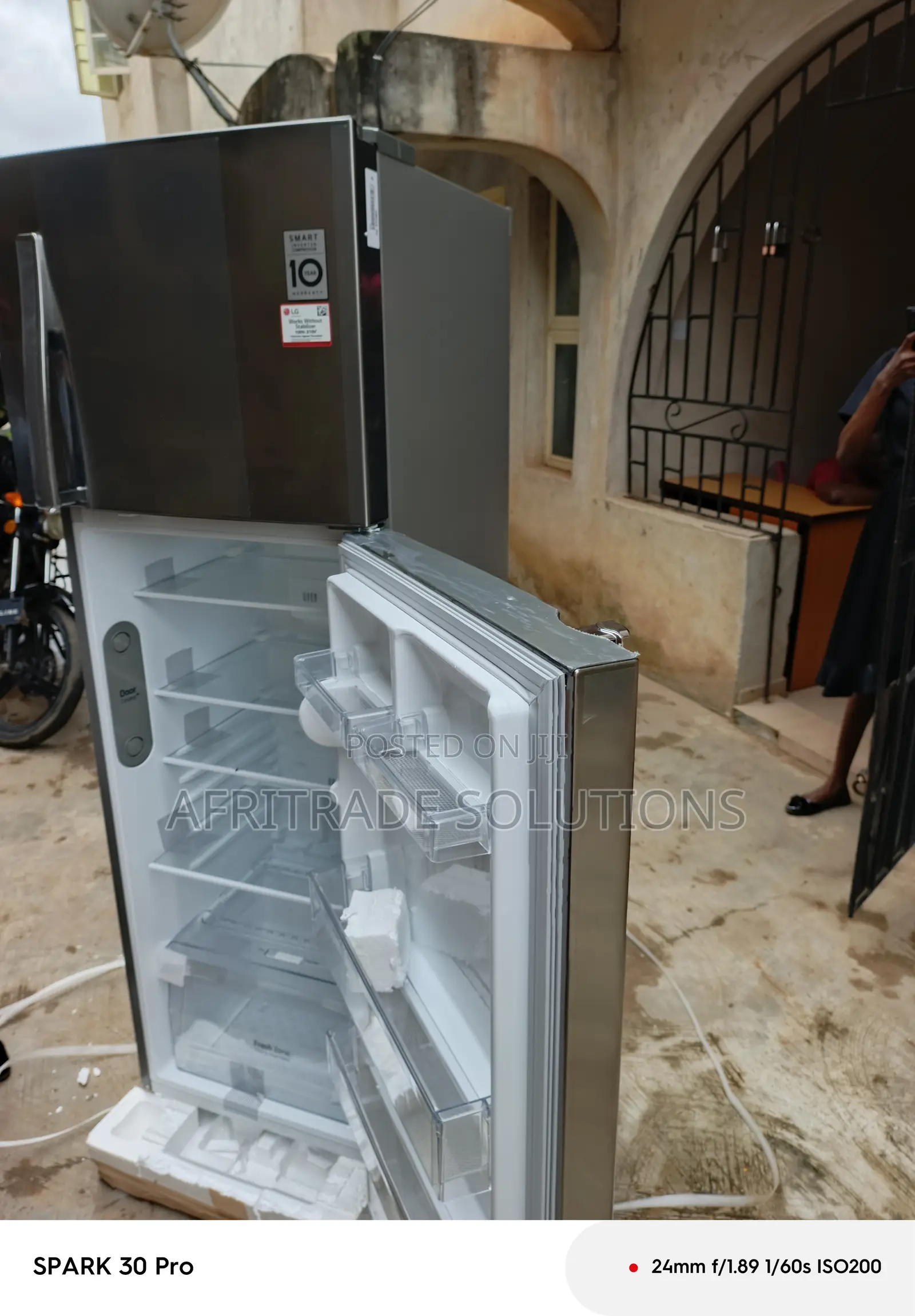 Lg Gl-G322rlbb Refrigerator – Going Cheap