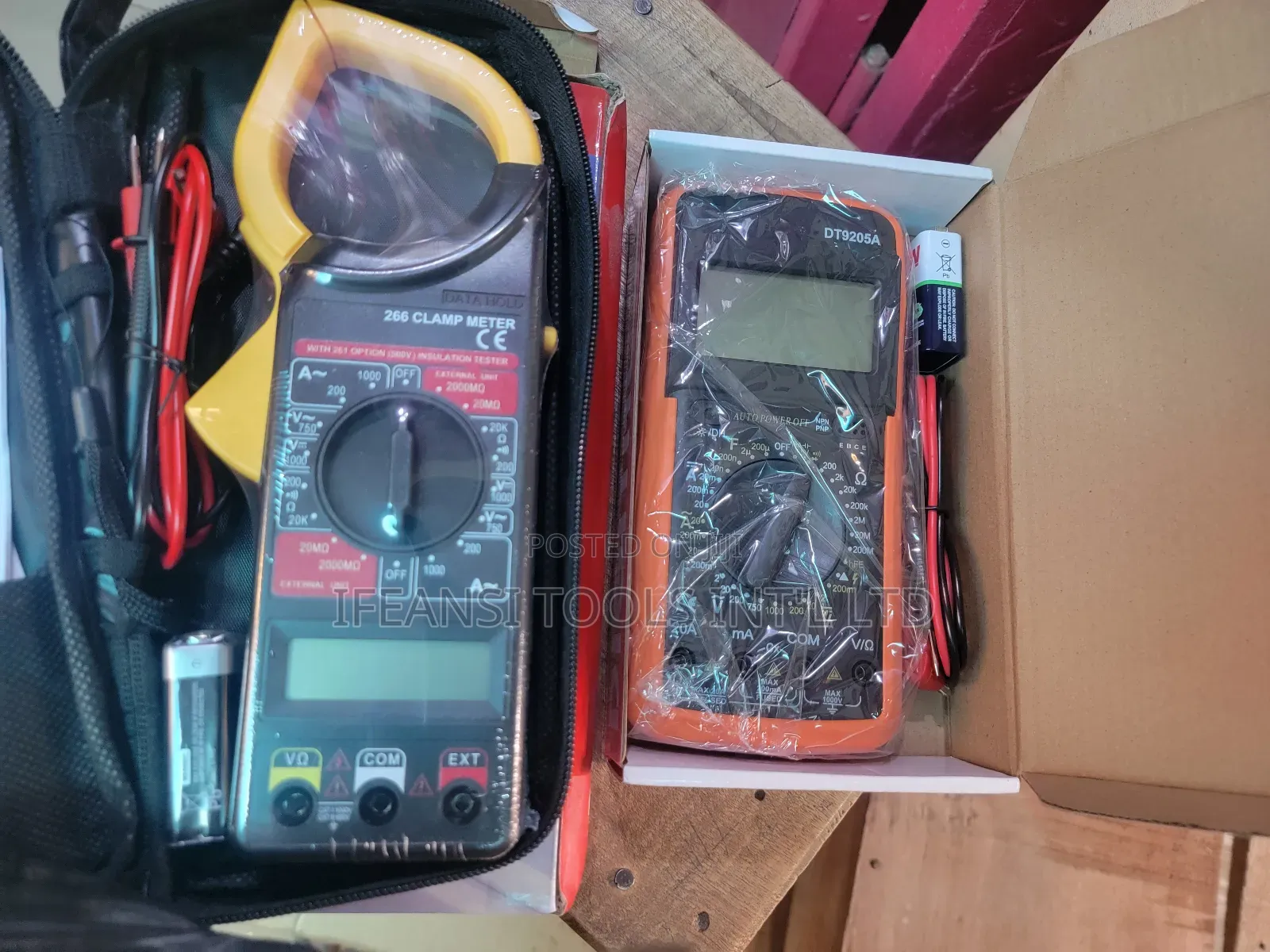 Multimeter and Clamp Meter