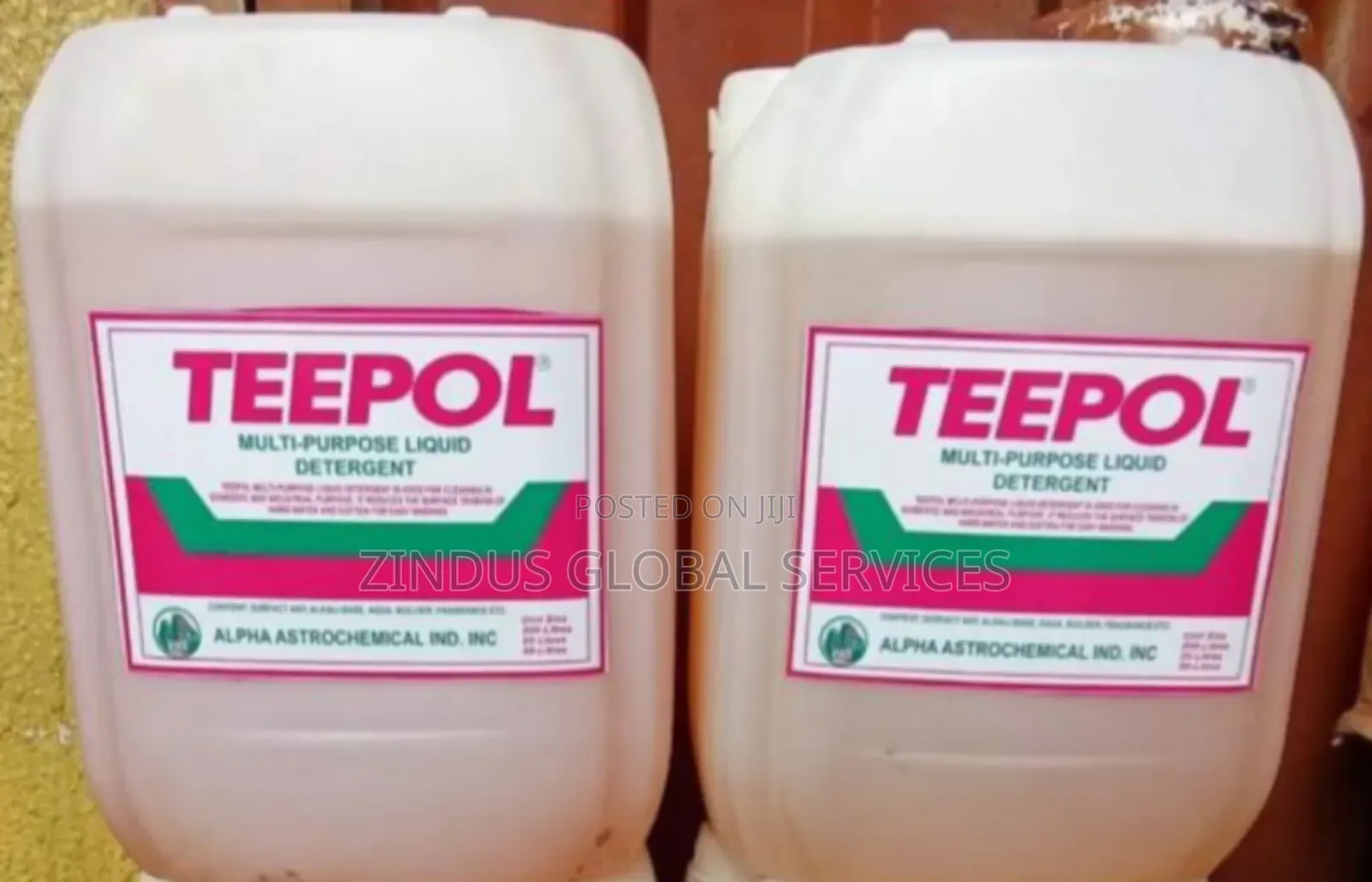 Original Teepol Multi-Purpose Liquid Detergent 20ltrs
