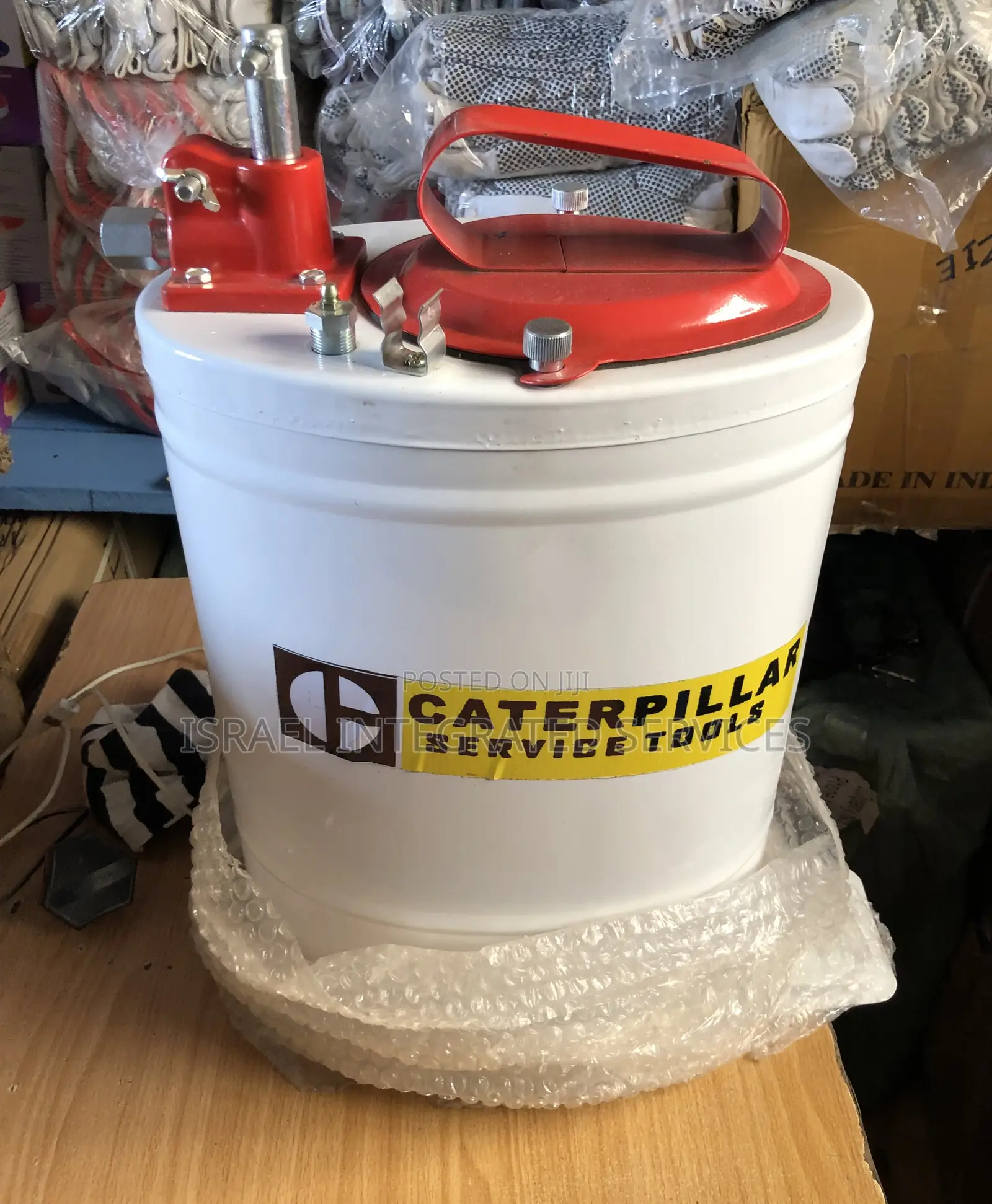 Grease Bucket Pump Caterpillar