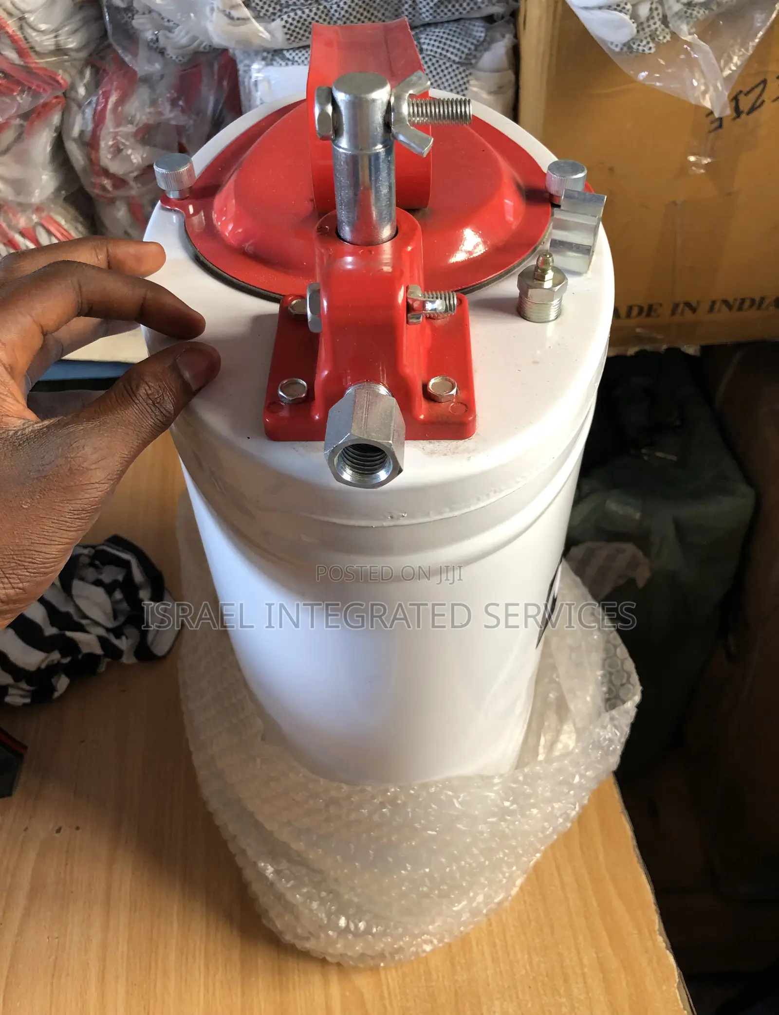 Grease Bucket Pump Caterpillar