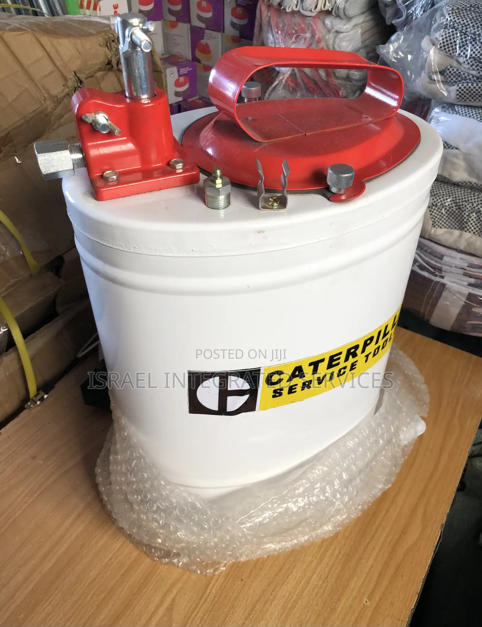 Grease Bucket Pump Caterpillar
