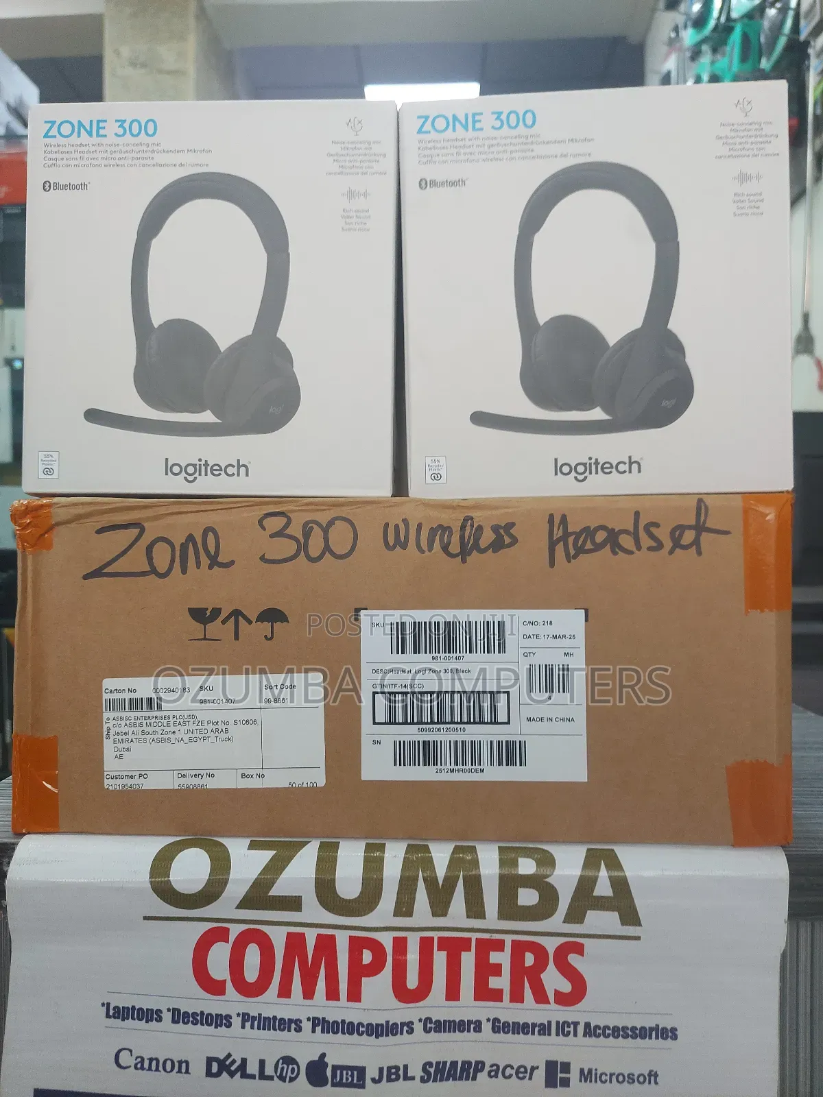 Logitech Zone 300 Wireless Headset
