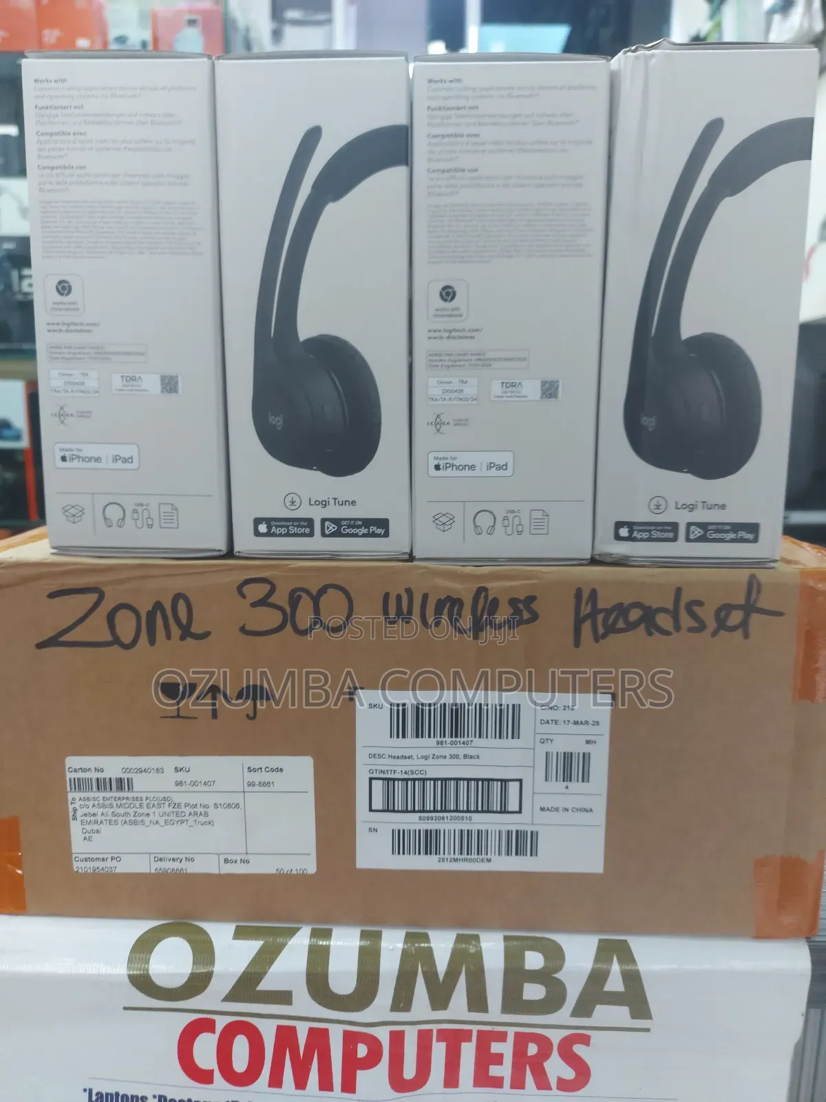 Logitech Zone 300 Wireless Headset