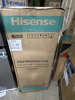 Brand New Hisense Doble Door Ref-205 Refrigerator Full Copper Coil