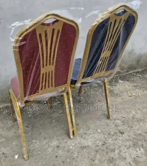 Banquet Chair With Iron at the Back