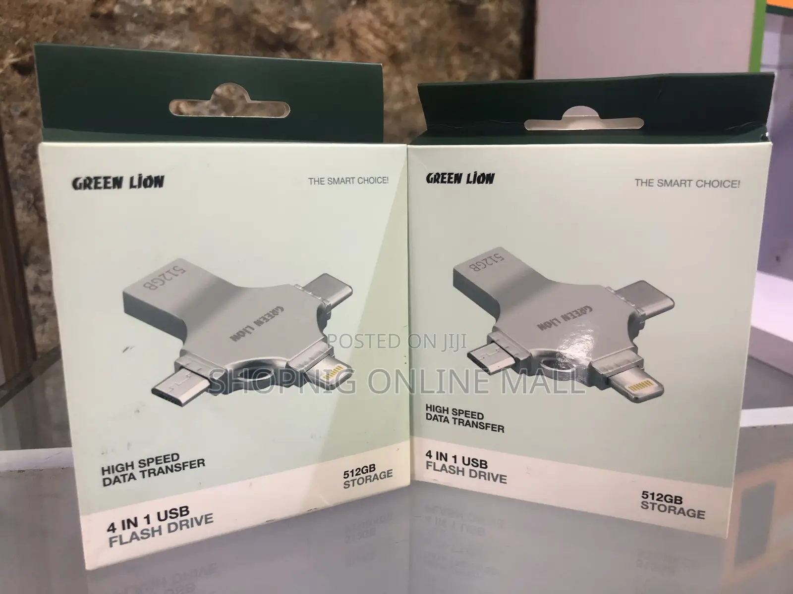 Green Lion 4 in 1 Usb Flash Drive 512gb