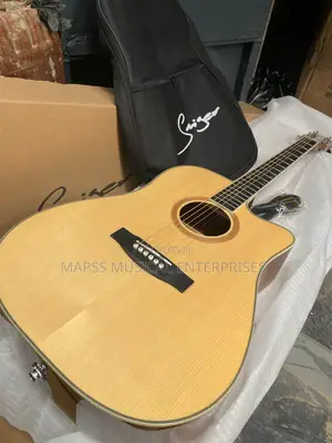 Smiger Dreadnought Cutaway Semi Acoustic Guitar