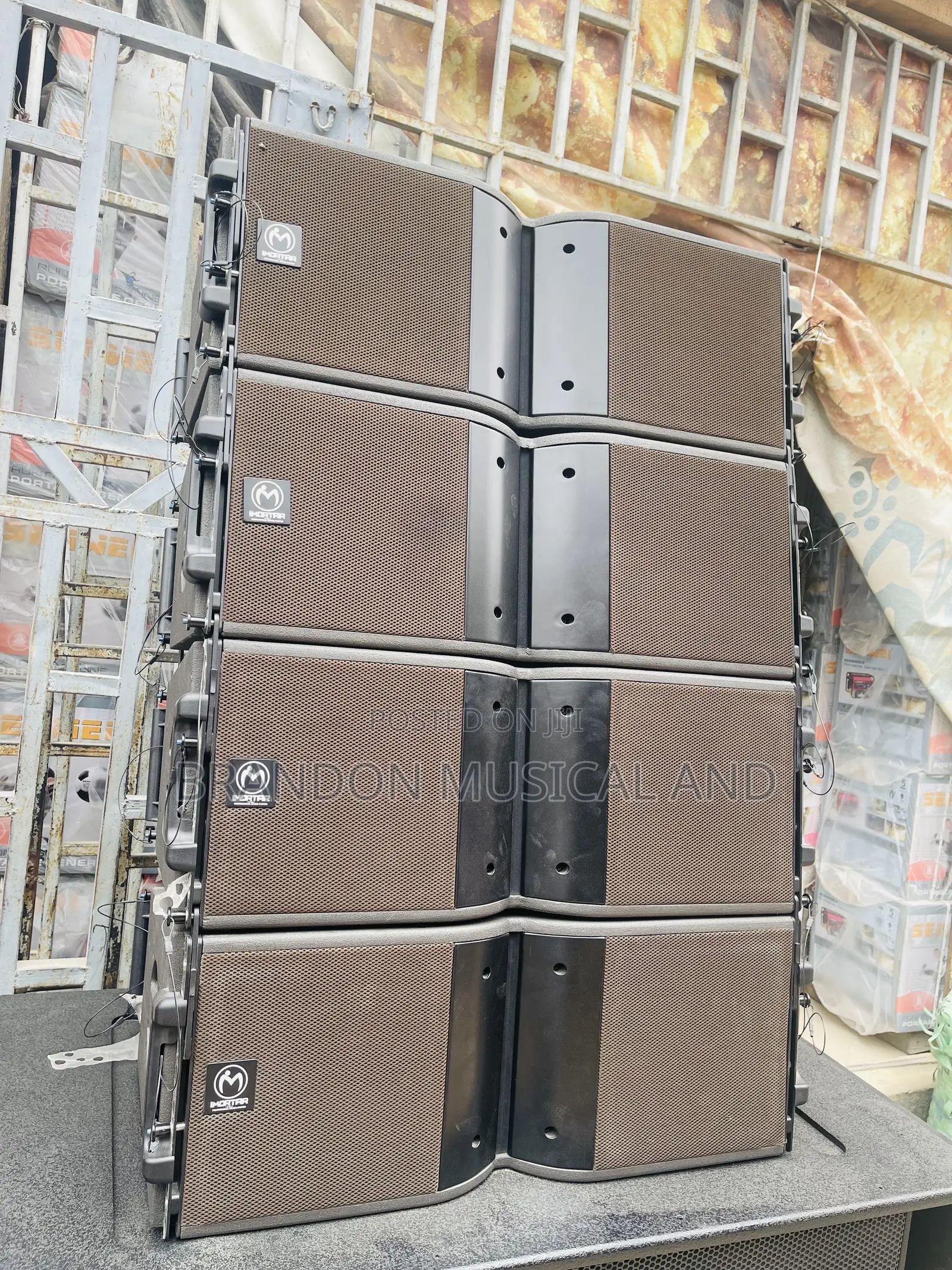 Imortar Heavy Duty 10 Inches Line Array Speakers