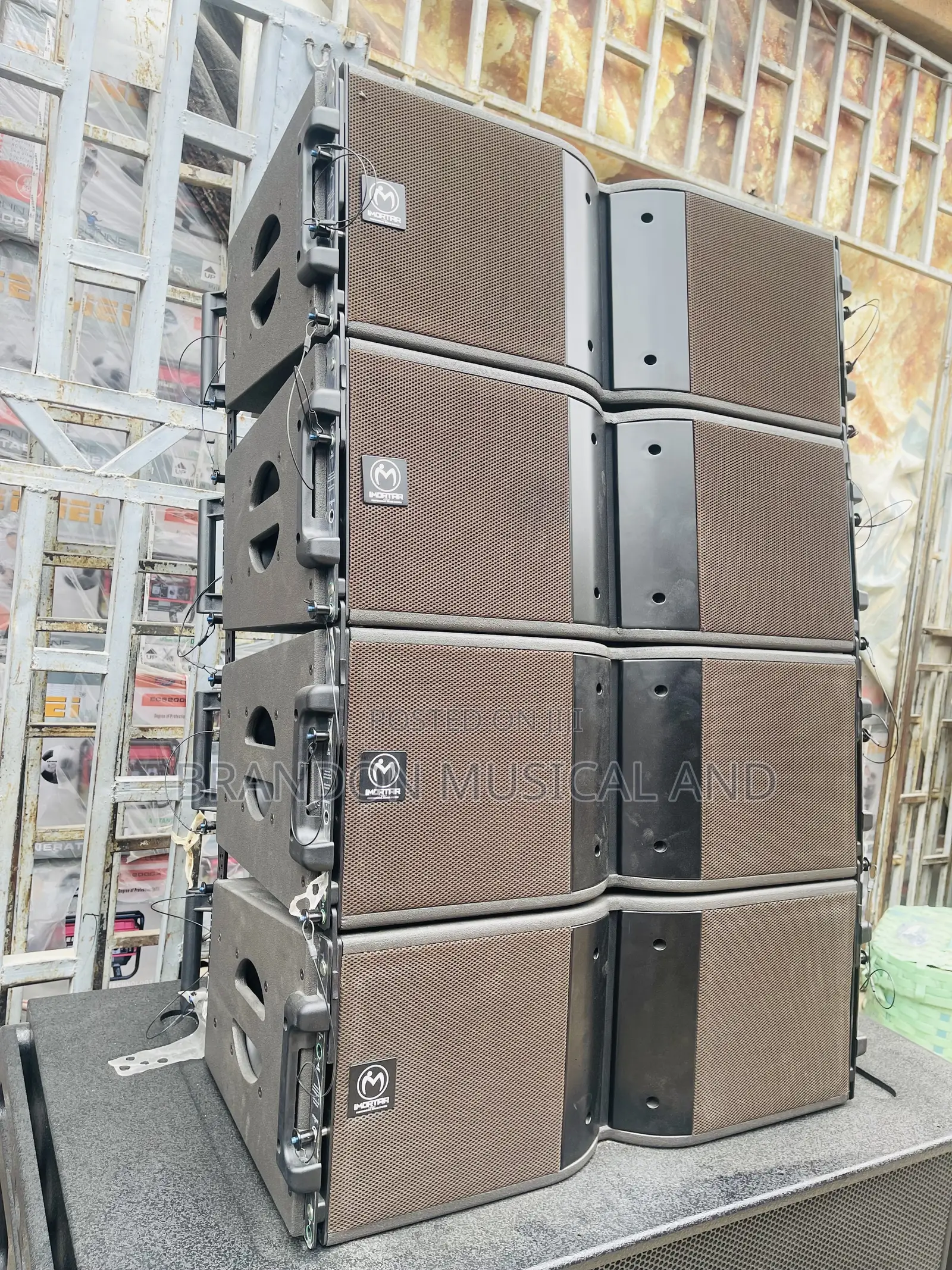 Imortar Heavy Duty 10 Inches Line Array Speakers