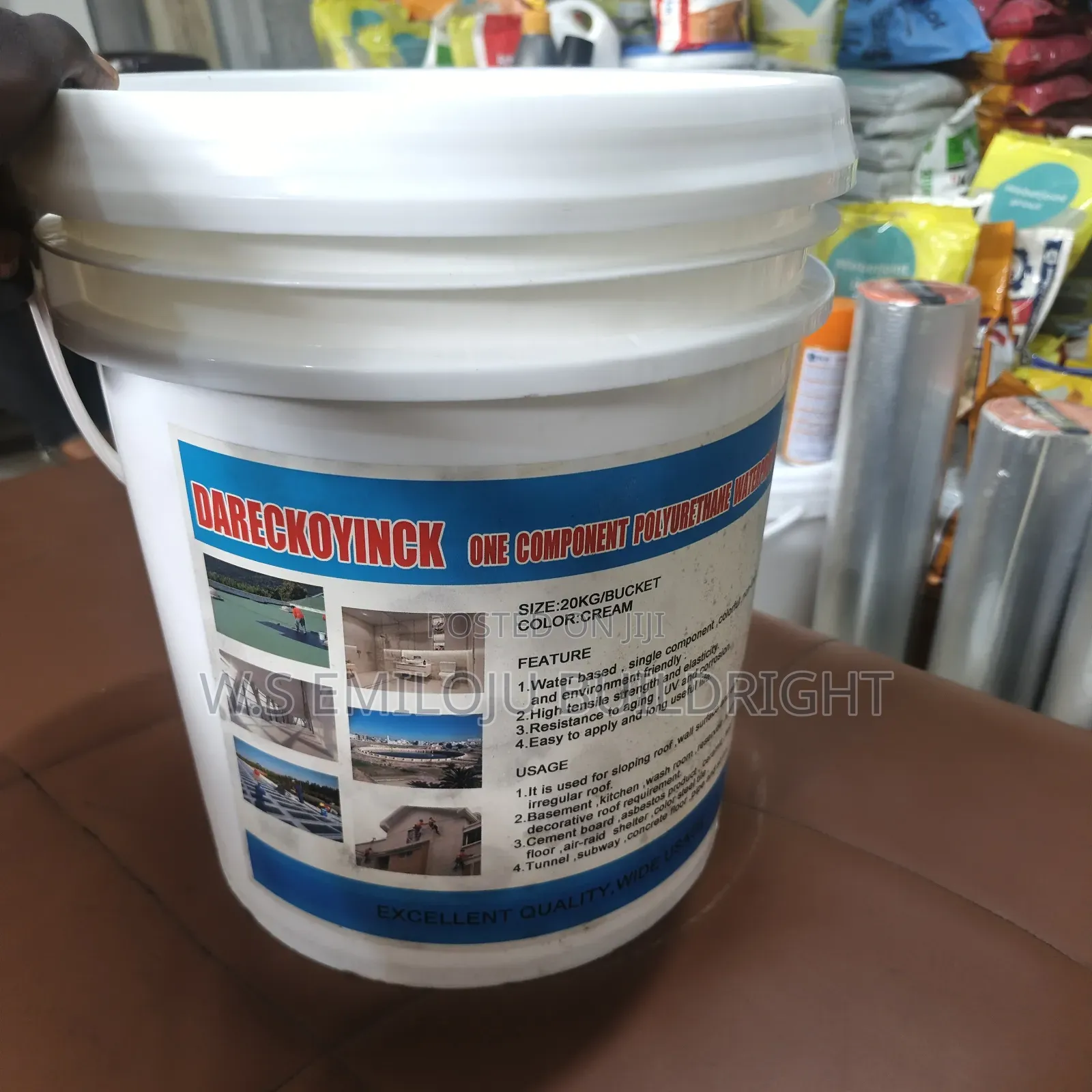 Waterproof Polyurethane Liquid Coating