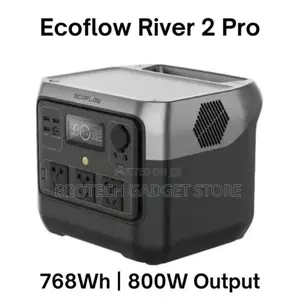 Ecoflow River 2 Pro Battery Capacity 768wh Output 800w (Surge 1600w)