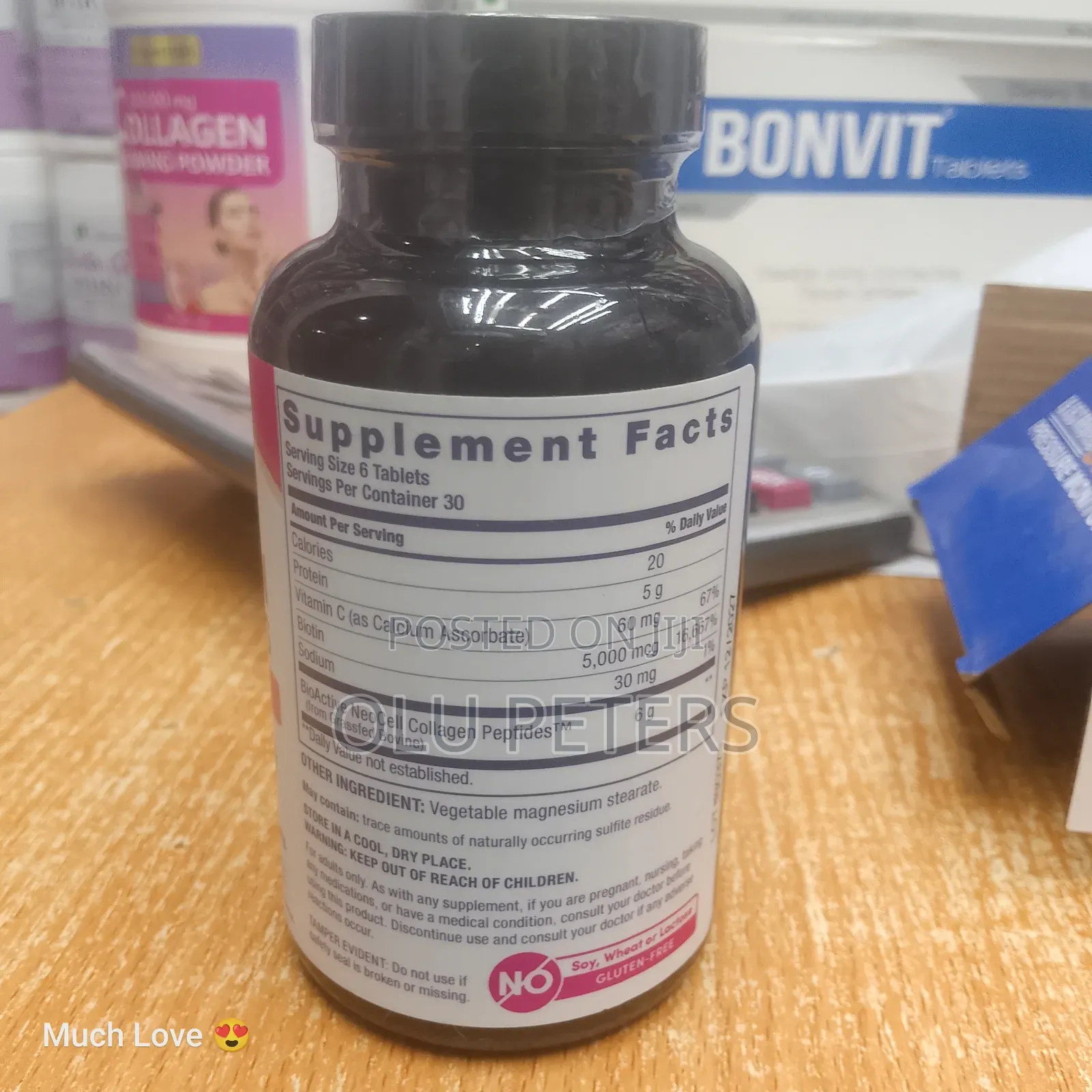 Neocell Collagen Peptides Vitamin C + Biotin 6000mg