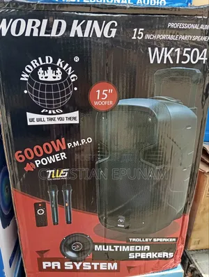 World King 15" Pa System