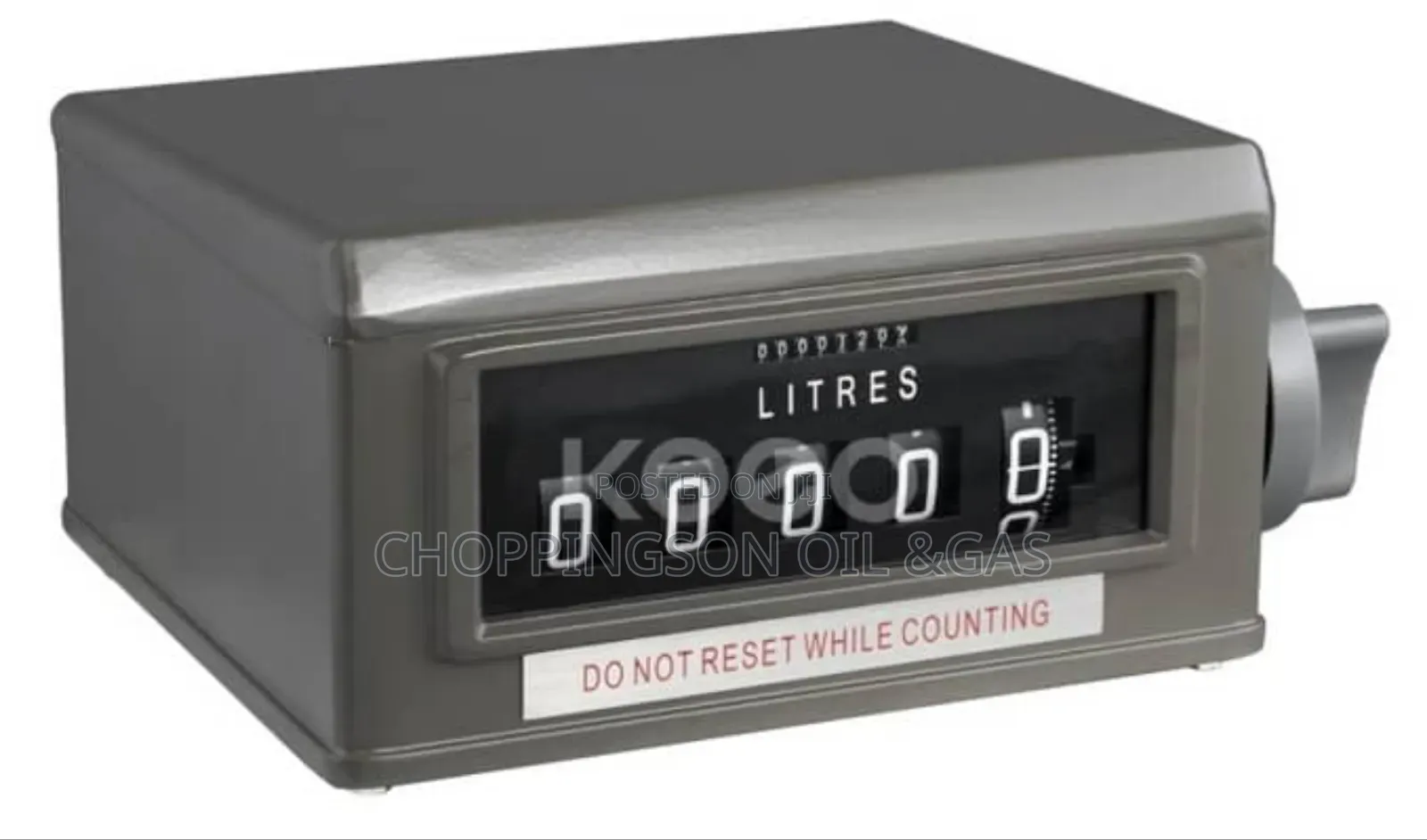 Counting Register for Flow Meter