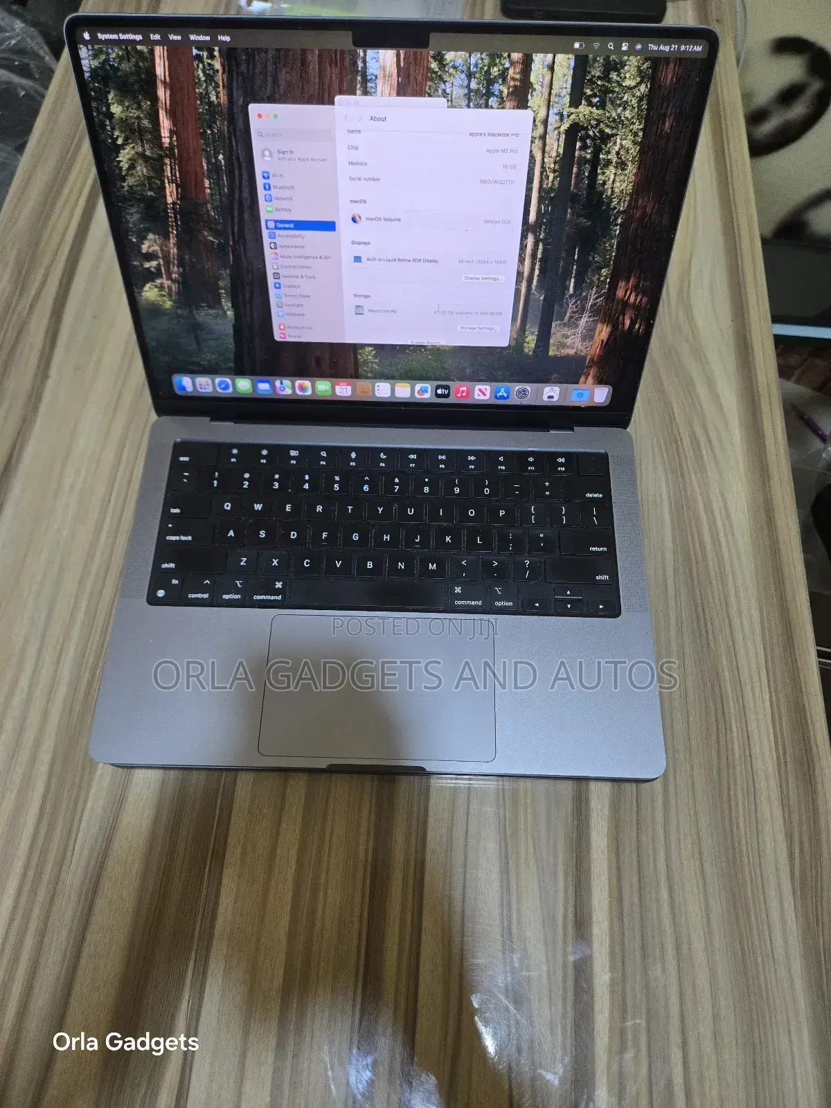 Laptop Apple MacBook Pro 2023 M2 Pro 16GB Apple M2 SSD 512GB