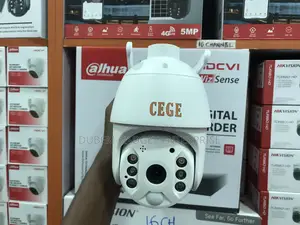 Ubox Single Lens Solar PTZ Camera 5mp