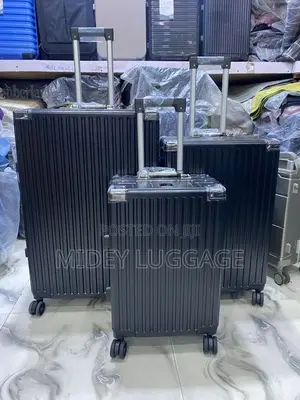 Set of 3 Hardshell Aluminum Luggage Boxes