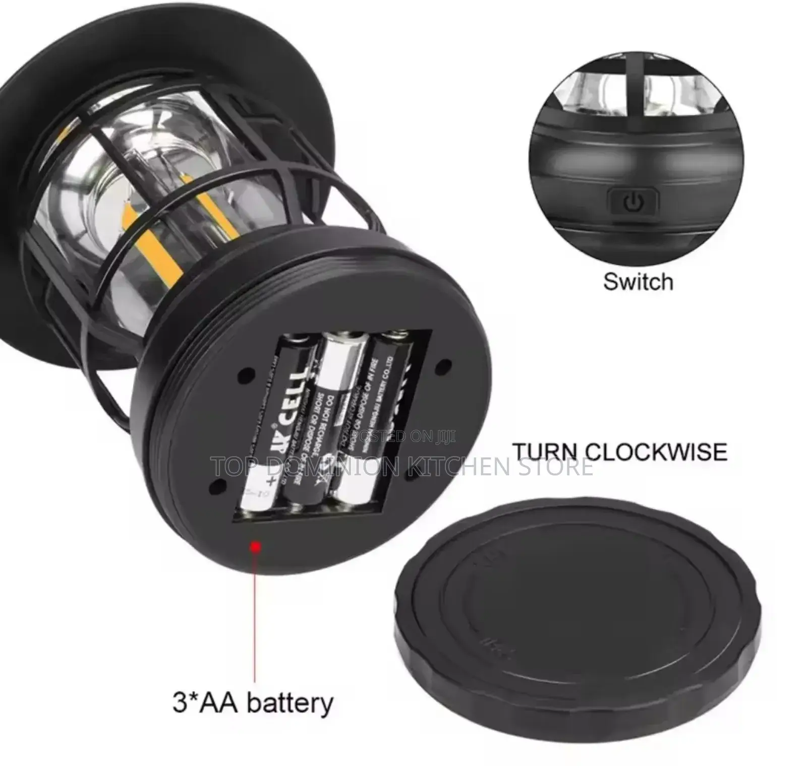 Solar Camping Lamp With Usb