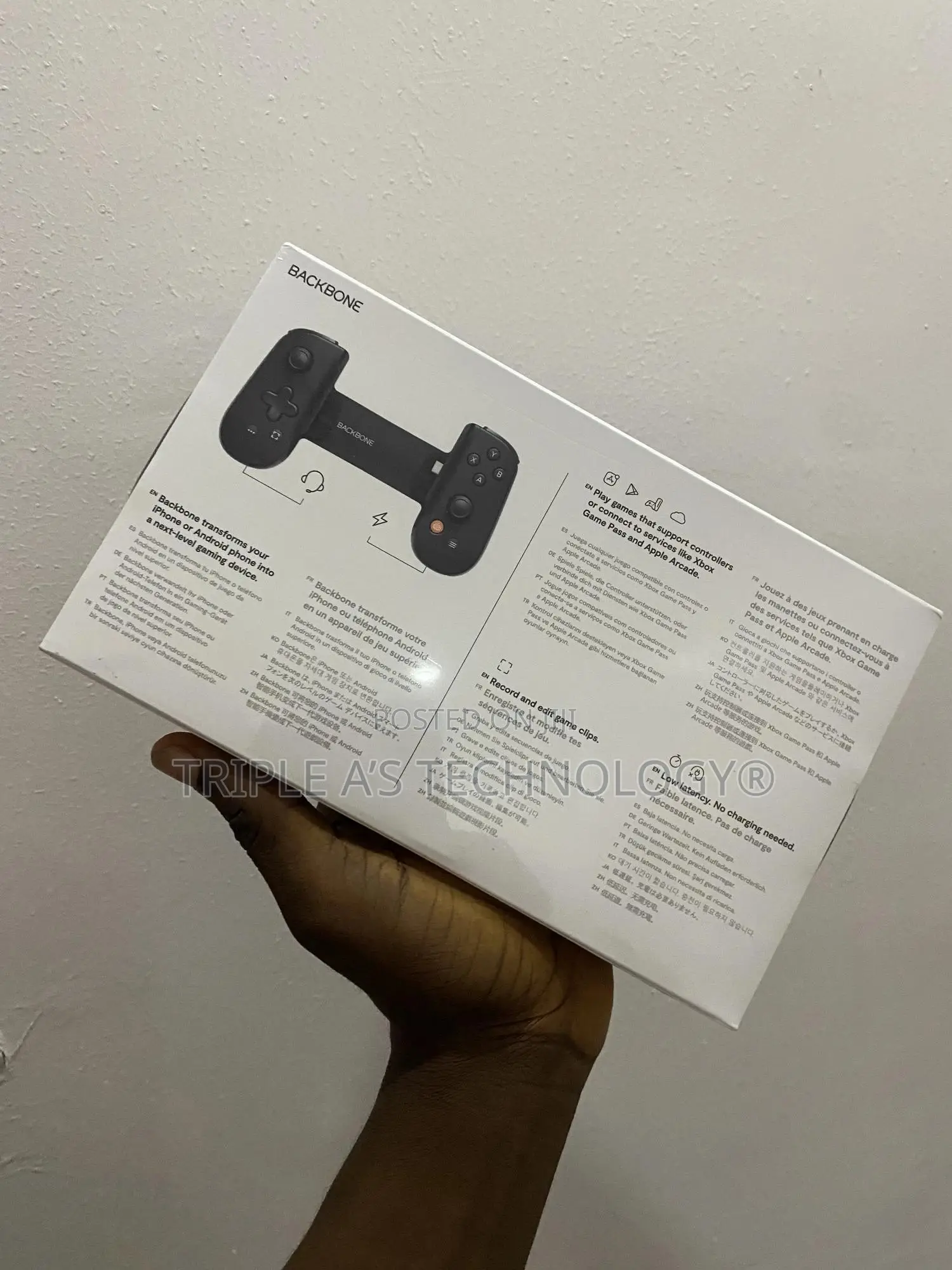 Backbone One Mobile Gaming Controller For Android iPhone 15/16/17