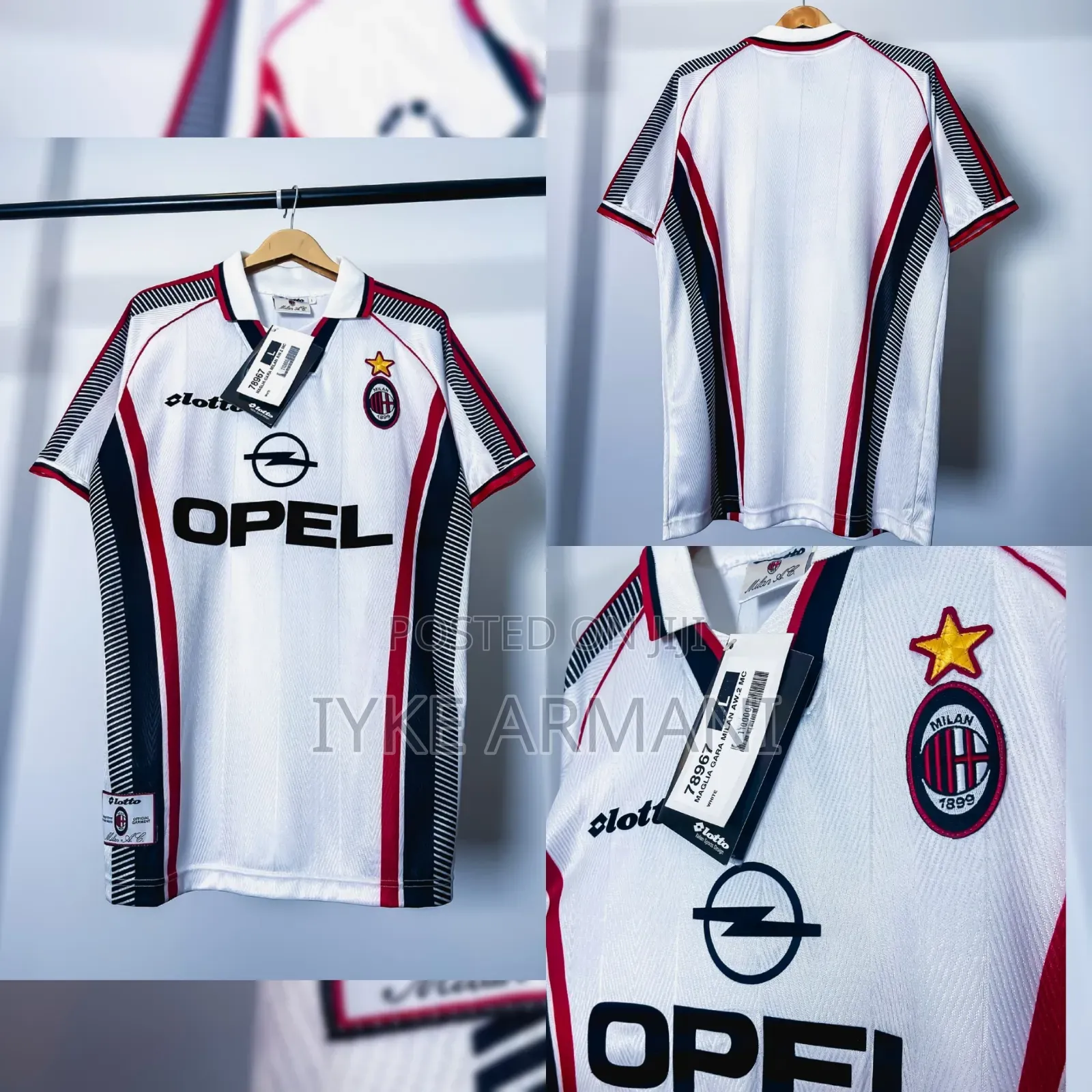 Ac Milan Retro Jersey N