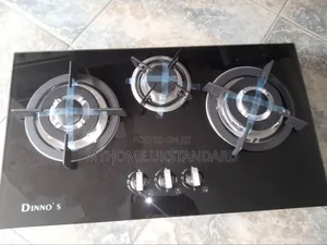 Dinno Glass Gas Cooker With 3 Burner