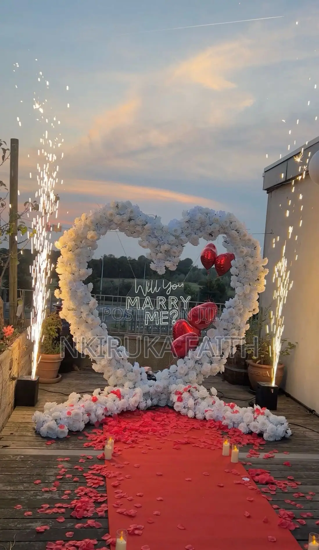 Engagement Luxury Set Up