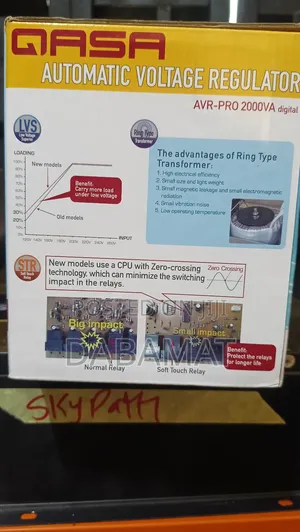 Qasa 2kva (2000w) Digital Automatic Voltage Regulator