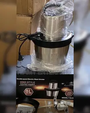 8l King Style Food Processor - Yam Pounder Meat Grinder