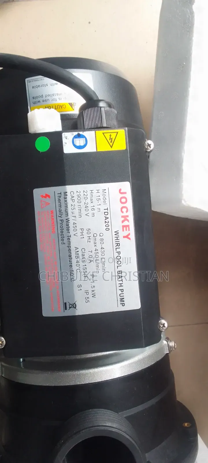 Jacuzzi Pump
