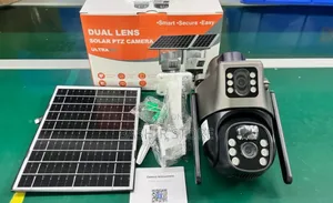 Dual Lens Solar PTZ Camera