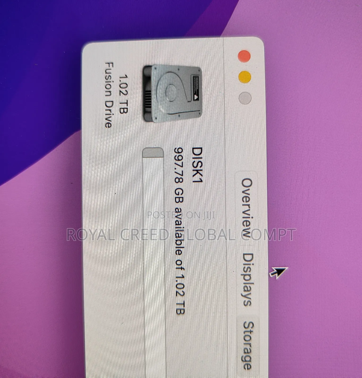 Desktop Computer Apple iMac 16GB Intel Core I7 SSD 1T
