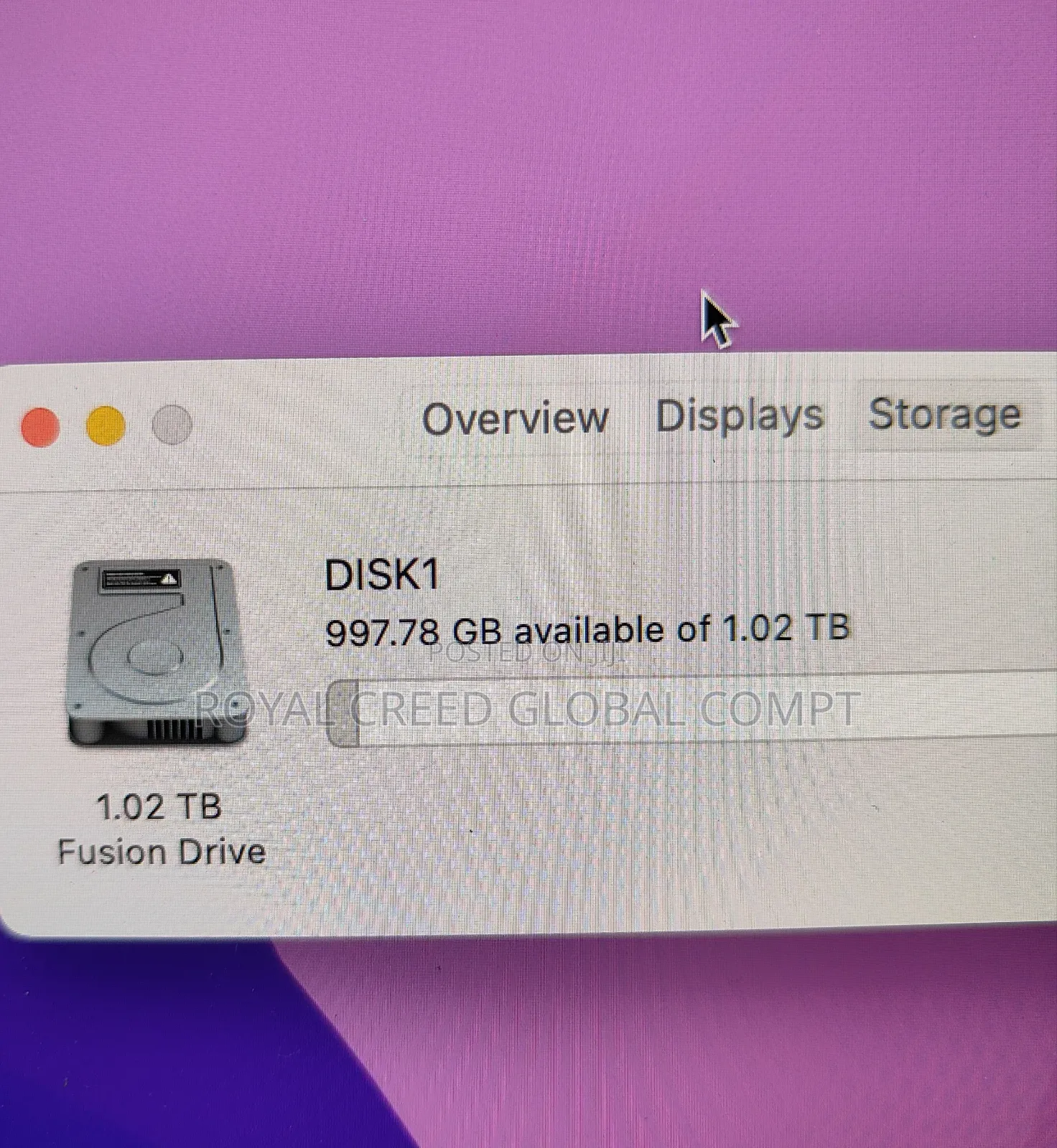 Desktop Computer Apple iMac 16GB Intel Core I7 SSD 1T
