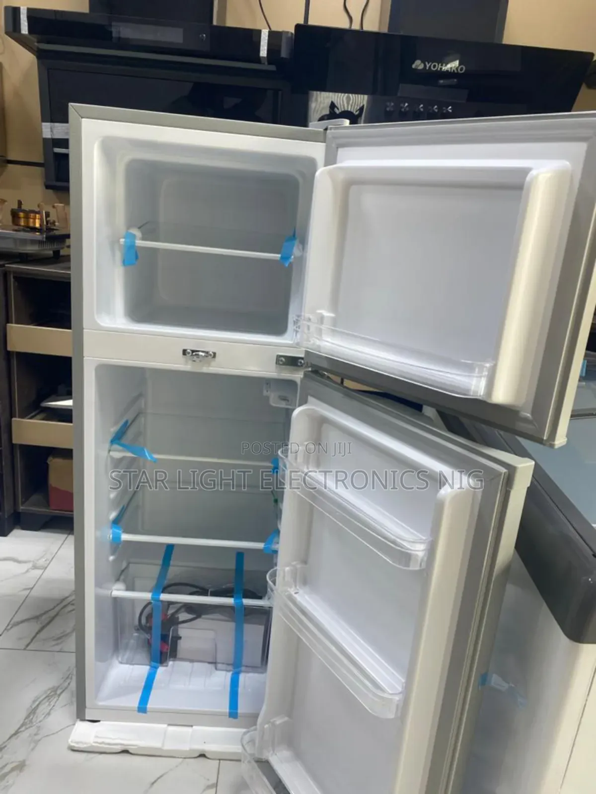 Dc Solar Double Door Refrigerator