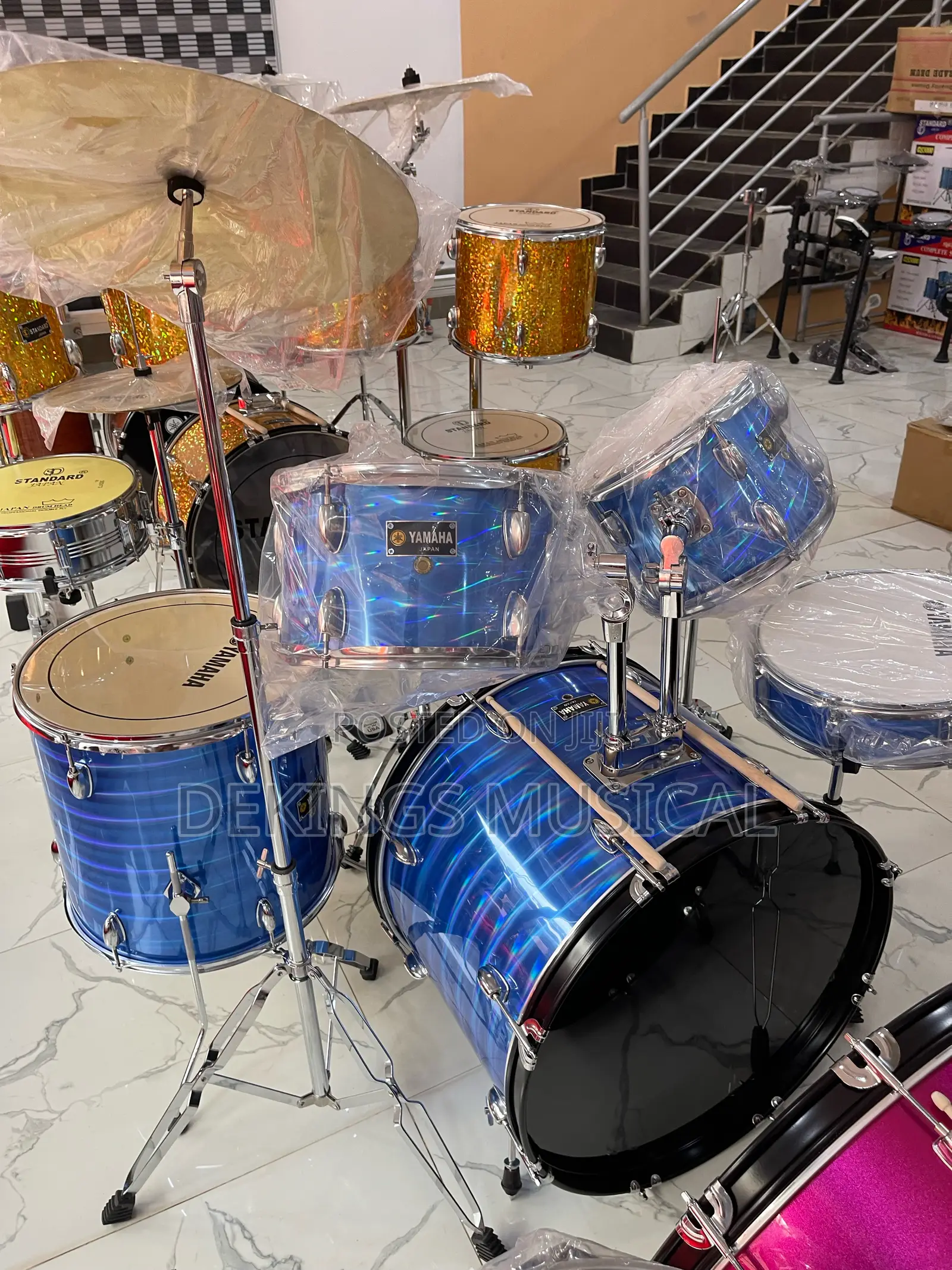 Yamaha Drum Set 5 Piece Acoustic