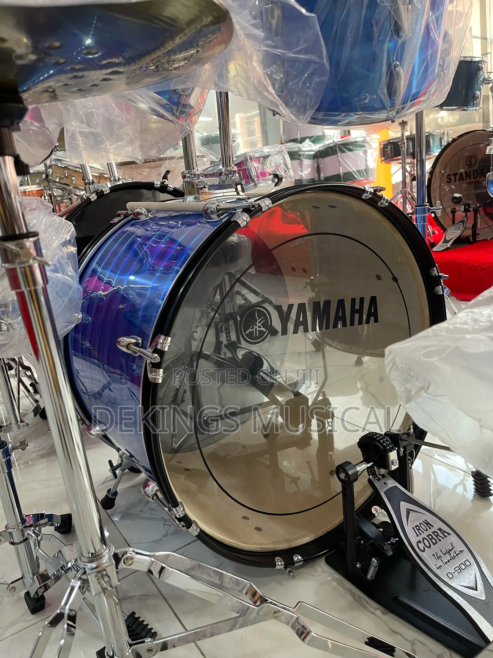 Yamaha Drum Set 5 Piece Acoustic