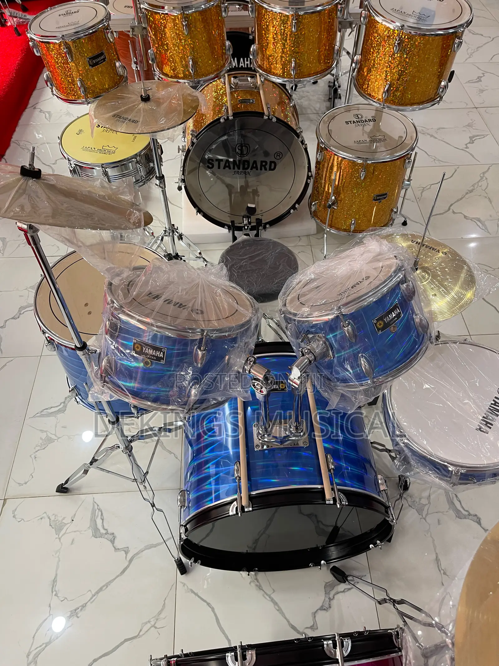 Yamaha Drum Set 5 Piece Acoustic