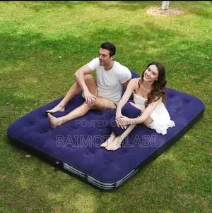 Inflatable Bed With Electric Pump