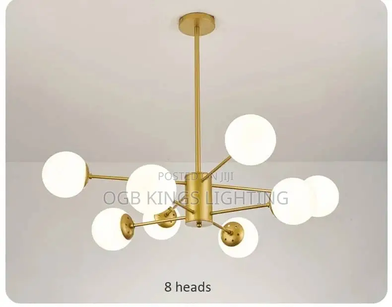 Modern Glass Led Chandelier Lighting Ceiling Chandeliers Light
