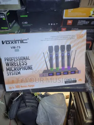 Voximic Vm-75 Professional Wireless Microphone System