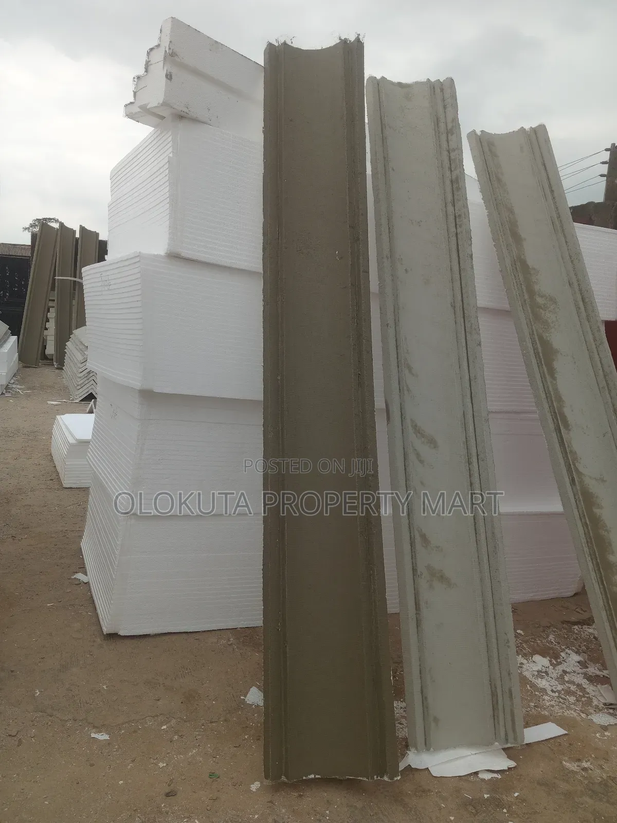 Polystyrene Block and Parapet