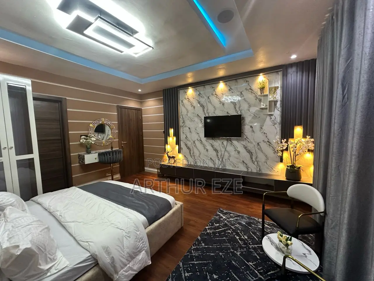 2 Bedroom Service Apartment